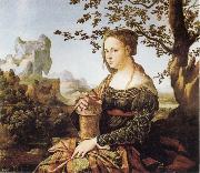 Jan van Scorel Mary Magdalene Spain oil painting artist